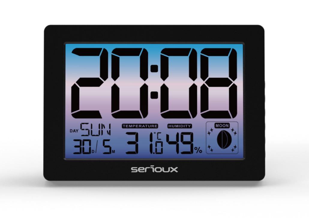 Ceas termometru higometru de camera TH86145, caracteristici: temperatura interioară, - imagine 3