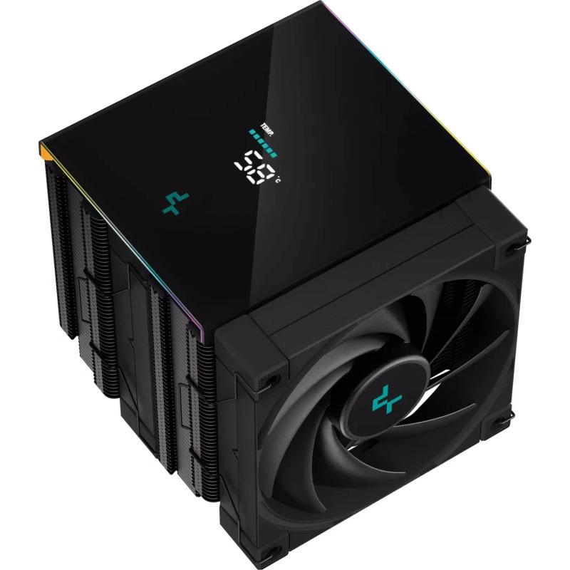 Cooler Procesor DEEPCOOL AK620 DIGITAL NEGRU - imagine 6