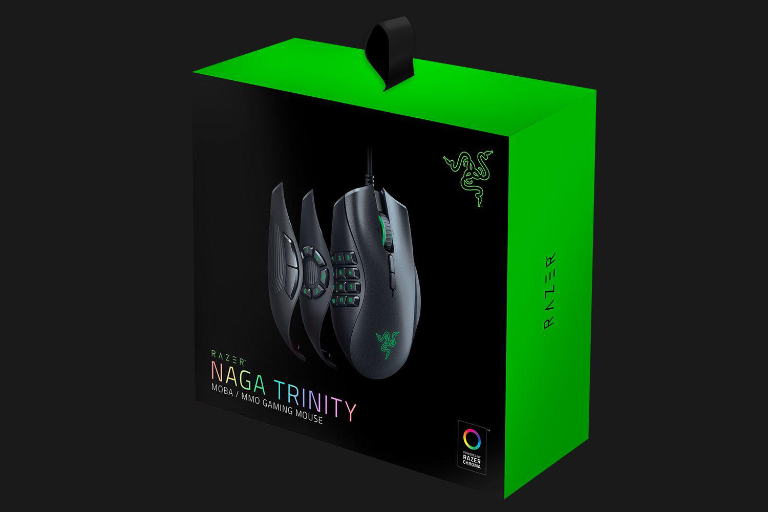 Mouse Razer, 5G optical sensor, Naga Trinity, 3 interchangeable side - imagine 8