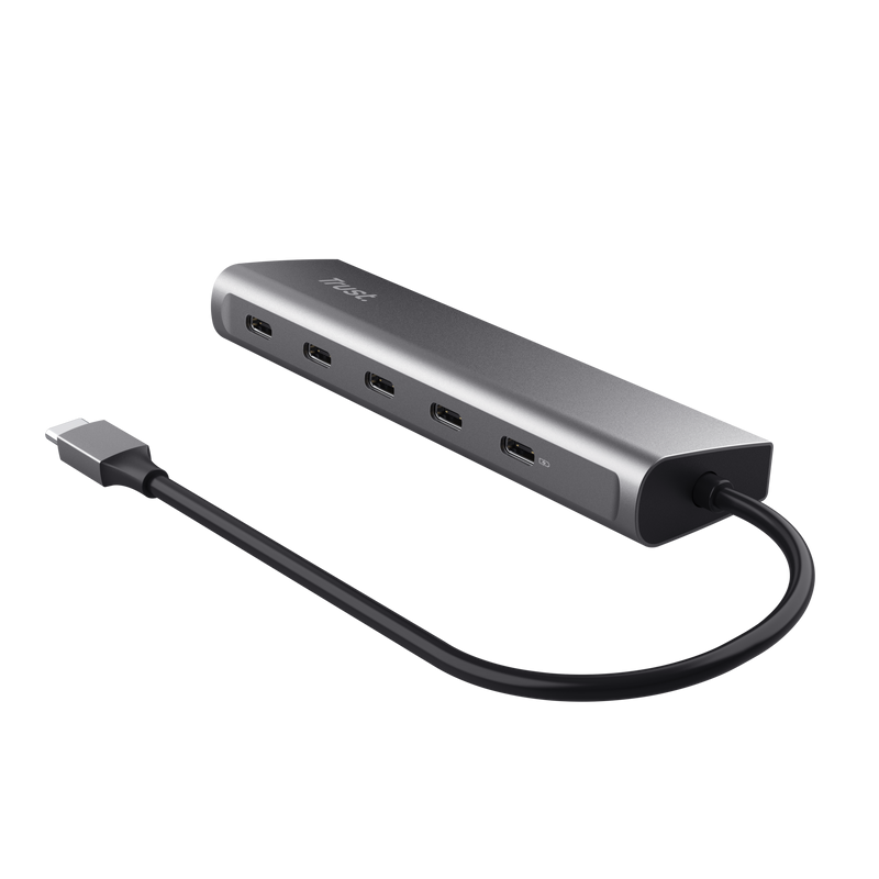 Hub Trust Halyx, 5 porturi USB-C 3.2 gen 1: 1 - imagine 5