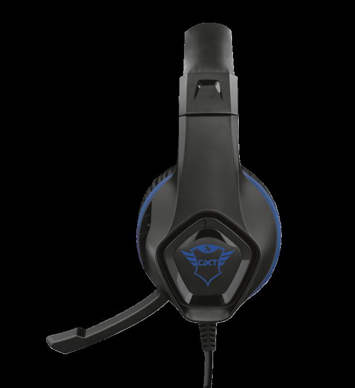 Casti cu microfon Trust GXT 404B Rana Gaming PS4, negru - imagine 4