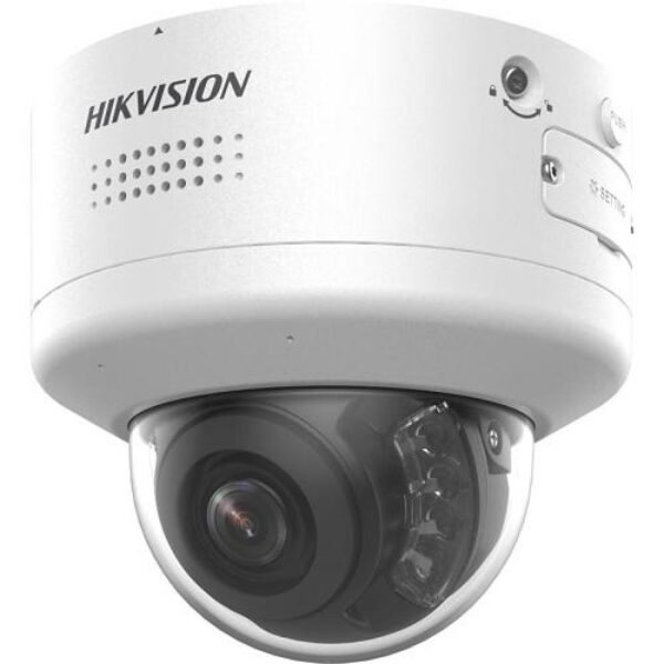 Camera de supraveghere IP Dome 4MP Hikvision DS-2CD2747G2H- LIPTRZS2U/SL(2.8-12MM), lentila