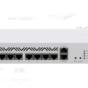 MIKROTIK, 16 Port Wired Router, CCR2116-12G-4S+, Procesor:2Ghz, 16 mb RAM,