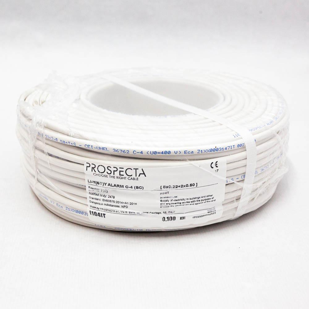Cablu alarma 8 x 0.22 + 2 x 0.50 premium,