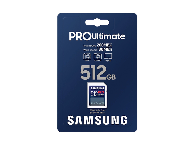 Card de Memorie SDXC Samsung PRO ULTIMATE 512GB UHS1 W/AD - imagine 3