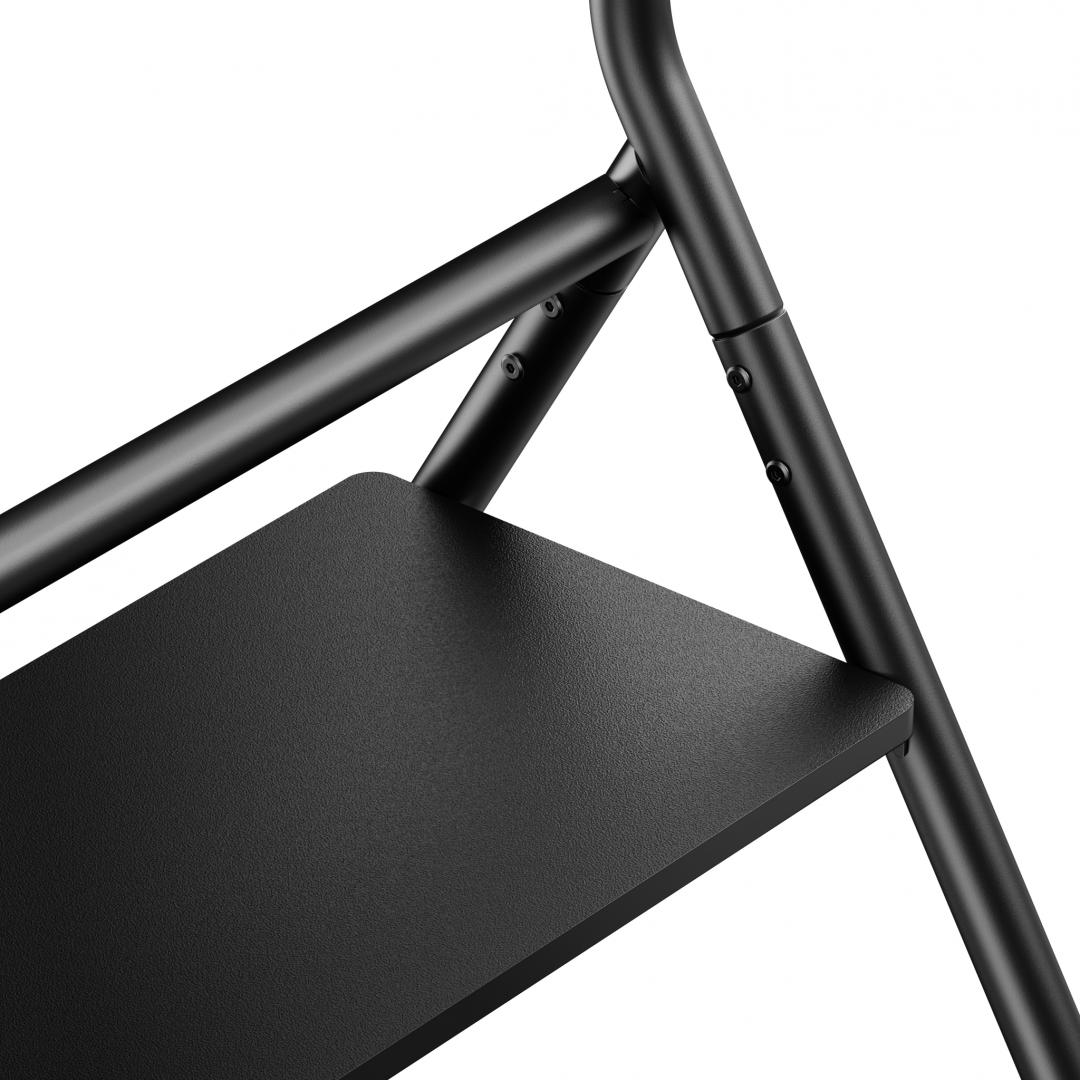 Stand TV mobil Serioux 13E-46FW, dimensiuni: 725x635x1615mm, compatibilitate dimensiune - imagine 8