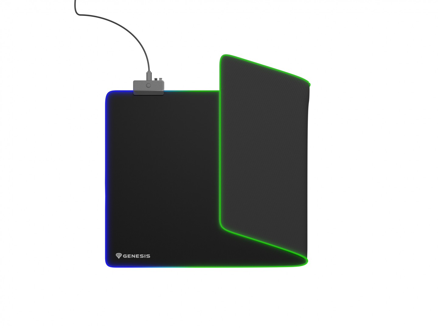 Mousepad Genesis Boron 500 XXL, iluminare RGB, material cauciuc + - imagine 5