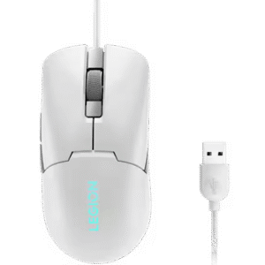 Mouse gaming Lenovo Legion M300s, Iluminare RGB, 8k DPI, Sensor