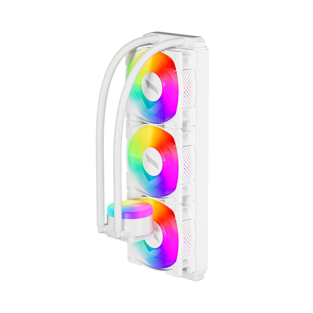 Cooler Procesor 1STPLAYER THUNDERSTORM TS2 360 ALB - imagine 3