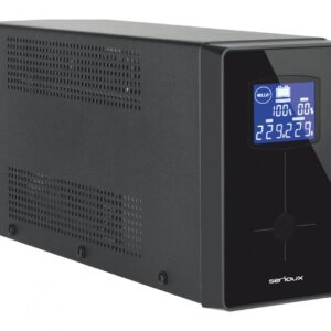UPS Serioux Line Interactive 1200LI, ecran LCD, capacitate 1200VA/720W, 4