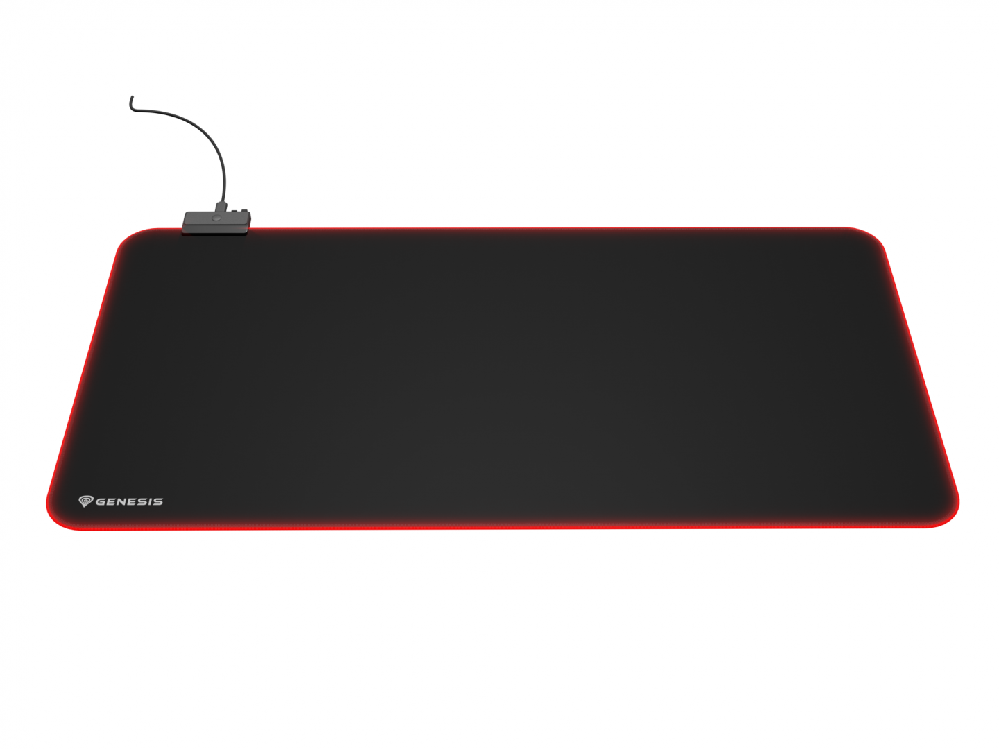 Mousepad Genesis Boron 500 XXL, iluminare RGB, material cauciuc + - imagine 6