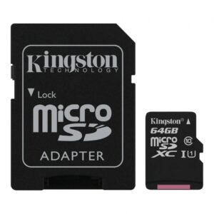 Card de Memorie MicroSDXC Kingston Select Plus, 64GB, Adaptor SD,