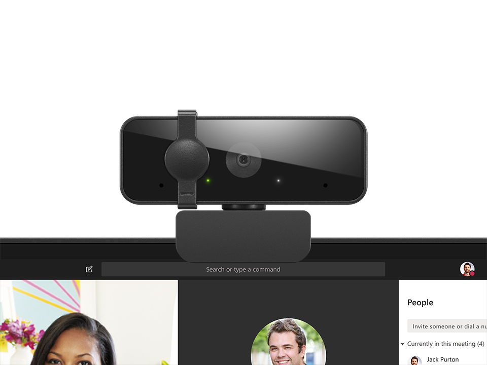 Camera web Lenovo 310 FHD cu microfon integrat; conectivitate: USB-A, - imagine 5