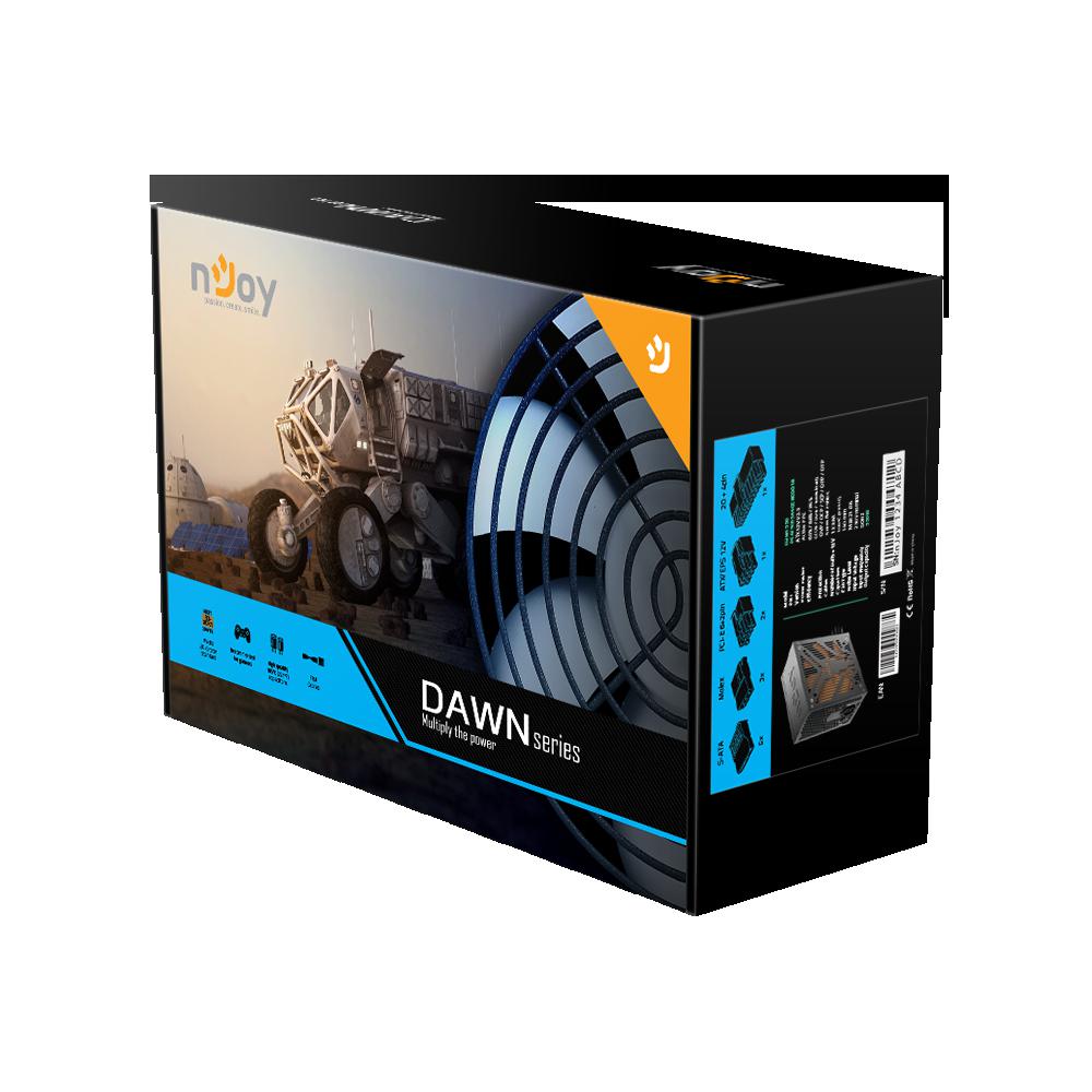 SURSA NJOY DAWN 550 ATX, 550W - imagine 6