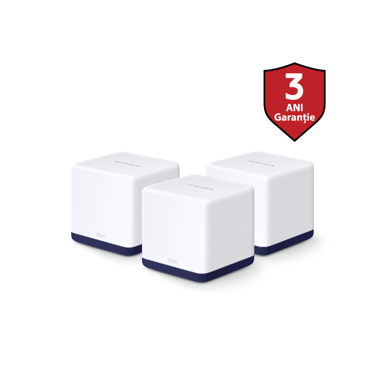 Router Wireless MERCUSYS Halo H50G, AC1900, Wi-Fi 5, Dual-Band, Gigabit - imagine 3