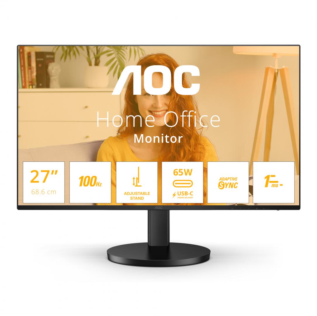 Monitor AOC 27" Q27B3CF2, Diagonal (inch): 27, Diagonal (cm): 69,