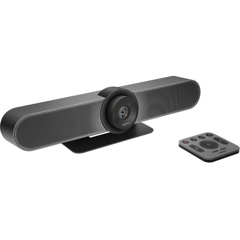 Logitech WebCam MeetUp 4K, Bluetooth, Difuzoare incorporate, telecomanda, negru - imagine 3