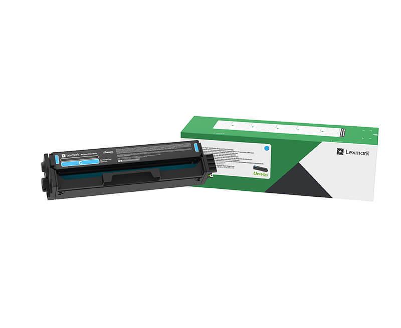 Toner Lexmark C3220C0 laser toner cyan return program ,capacitate 1.5