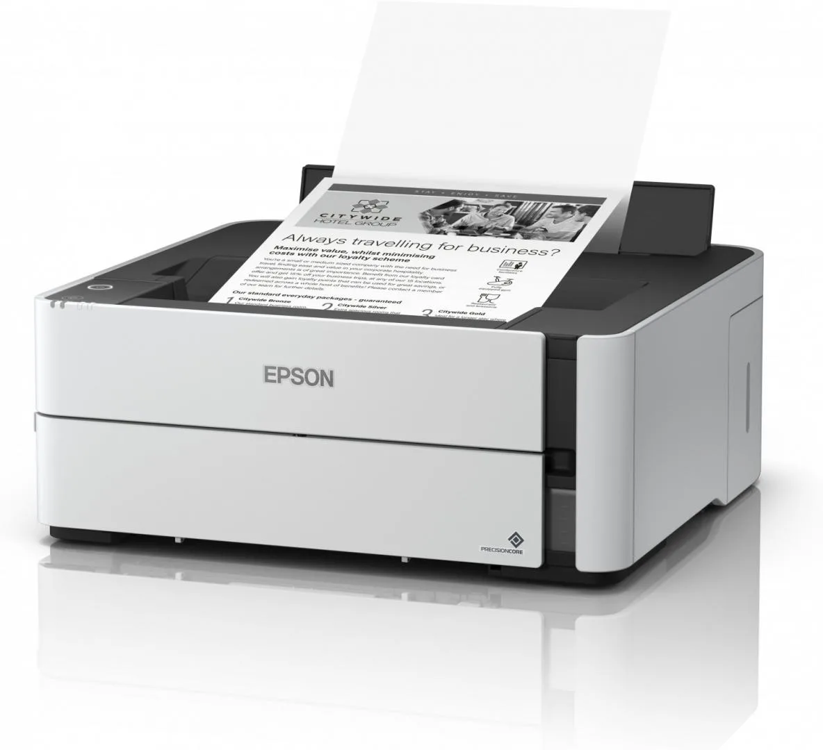 Imprimanta Inkjet Mono Ciss Epson M1170, Dimensiune A4, Viteza Max