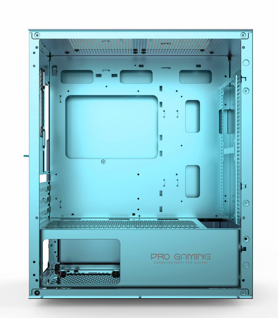 Carcasa PRO GAMING MYRMIDON ARGB Mini Tower Verde - imagine 4