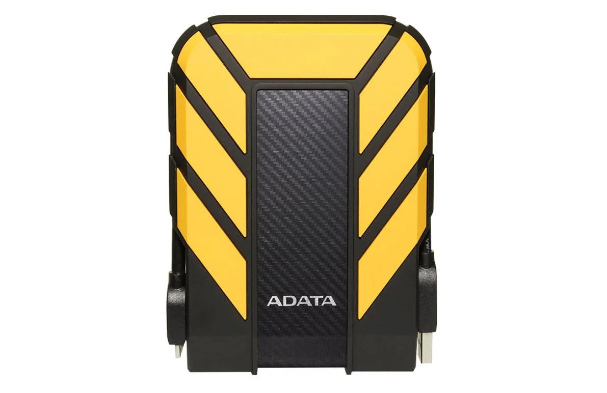 HDD Extern Adata HD710 Pro, 2TB, Galben, USB 3.1