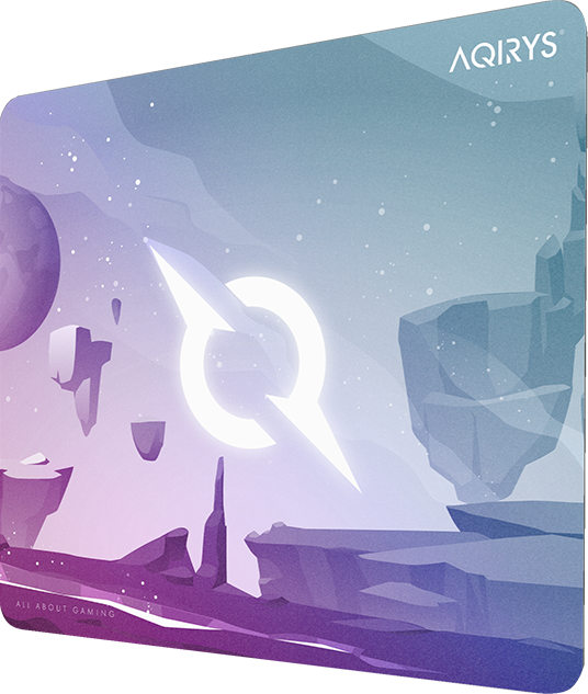 Mousepad AQIRYS Gravity Medium, fabricat din material din microfibra, dimensiuni - imagine 6