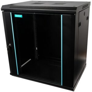 CABINET 19″ SPACER 12U 600x450mm, fixare pe perete, Flatpack (dezasamblat),