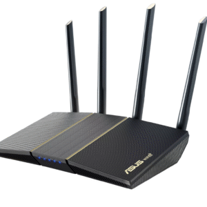 Asus Wireless Router RT-AX57, AX3000 2402 Mbps+ 574 Mbps, Dual-Band-2.4,