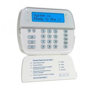 Tastatura wireless DSC WT5500 LCD pentru centrala ALEXOR, Se poate