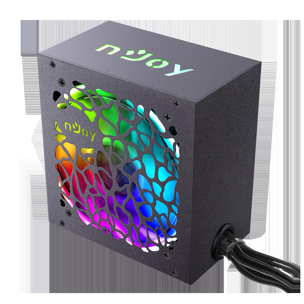 Sursa nJoy Freya 600, ATX, PFC Activ, RGB, 600W - imagine 4