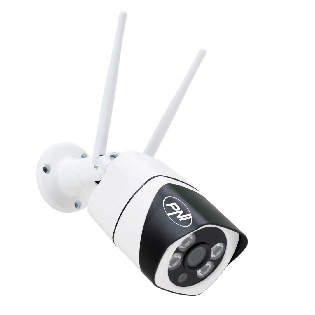 Camera supraveghere video PNI IP649 cu IP, 2MP 1080P, WiFi, - imagine 3