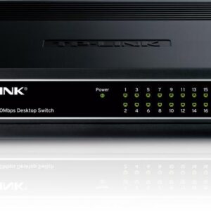 Switch TP-Link TL-SF1016D, 16 port, 10/100 Mbps
