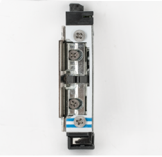 Yala electromagnetica DORCAS-99NF305-412-TOP-PRE incastrabila pentru usi cu deschidere sub presiune;Alimentare: