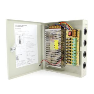 Sursa de alimentare 10A cu 9 iesiri protejate LN-IPS12V10A-9; alimentare