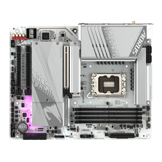 Placa de bază Gigabyte Z790 AORUS ELITE AX ICE LGA1700 - imagine 3