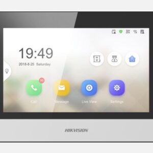 Monitor videointerfon WIFI 7inch color Hikvision DS-KH6320-WTE2; conectare pe 2
