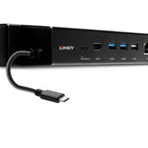 Mini Docking Station Lindy USB 3.2 Gen 2 Type C