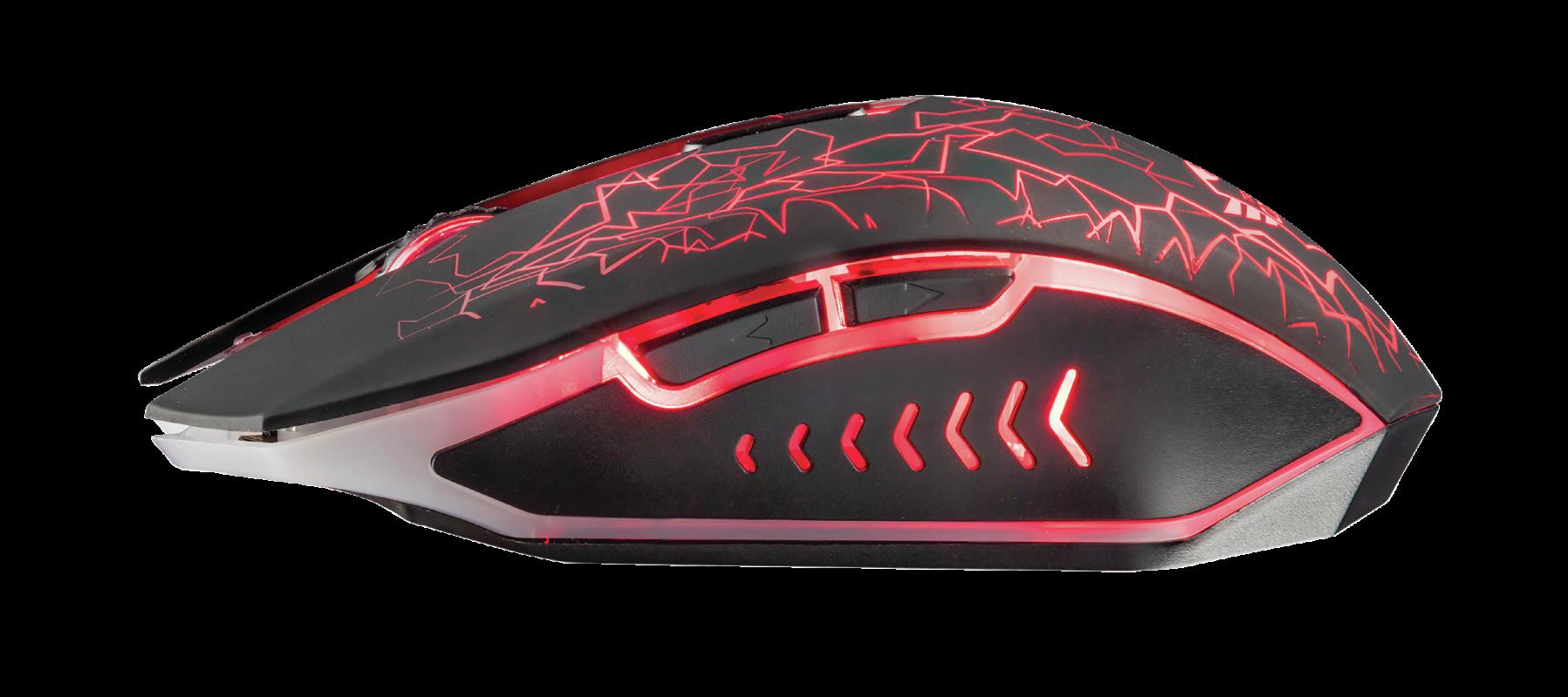 Mouse Trust GXT 107 Izza, Wireless Gaming, negru - imagine 5