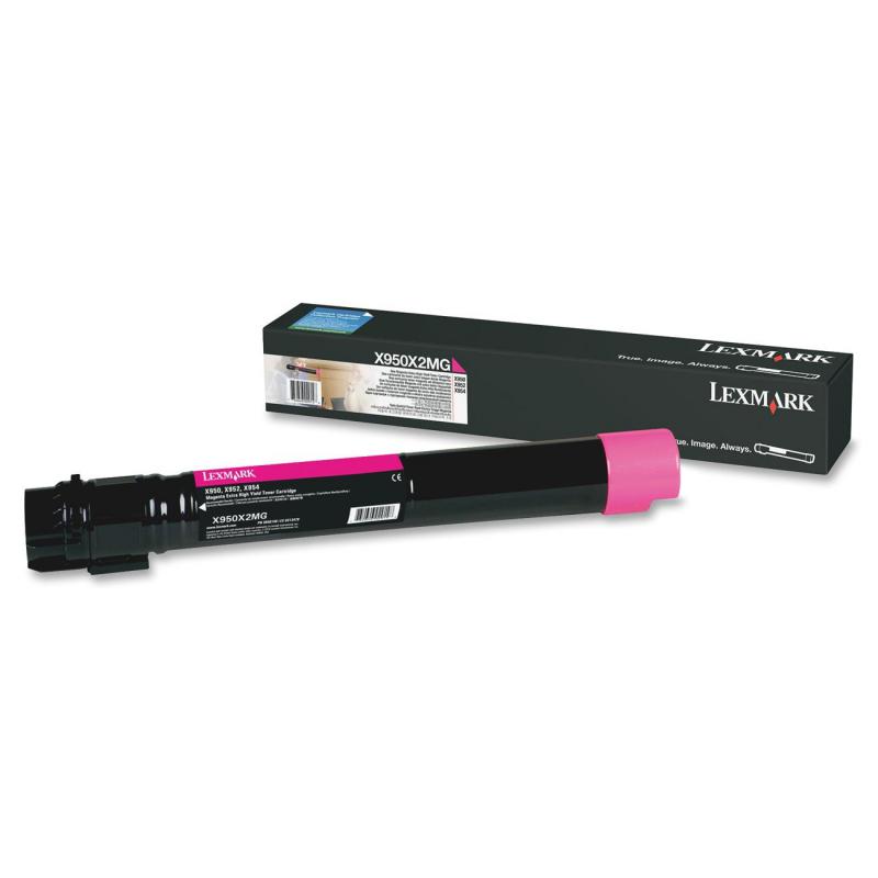 Toner Lexmark X950X2MG, magenta, 22 k, X950de , X950de Statoil