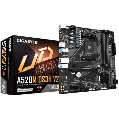 Placa de bază Gigabyte A520M DS3H V2 AM4