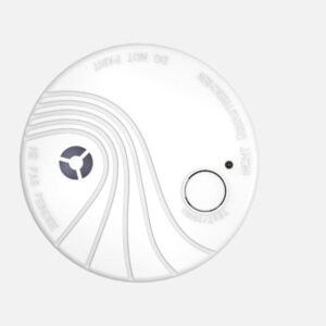 Detector de fum wireless Hikvision DS-PDSMK-S-WE, frecventa operare: 868MHz, criptare: