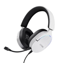 Casti Head - band Trust GXT 490 Fayzo - Alb - Wired