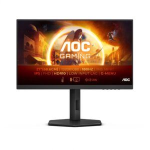 Monitor AOC 27" 27G4X, Diagonal (inch): 27, Diagonal (cm): 69,