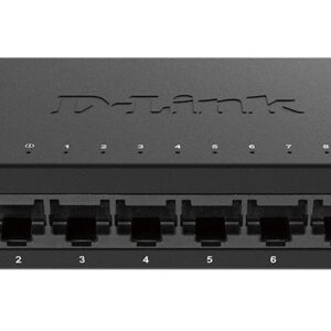 D-Link Switch DGS-108GL, 8 porturi Gigabit, Capacity 16Gbps, desktop, faramanagement,