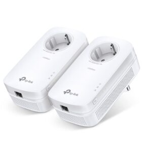 TP-Link AV1200 Gigabit Passthrough Powerline Starter Kit, TL-PA8010PKIT, HomePlug AV2,