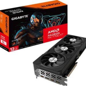 Placa Video GIGABYTE RADEON RX 7700 XT GAMING OC 12GB