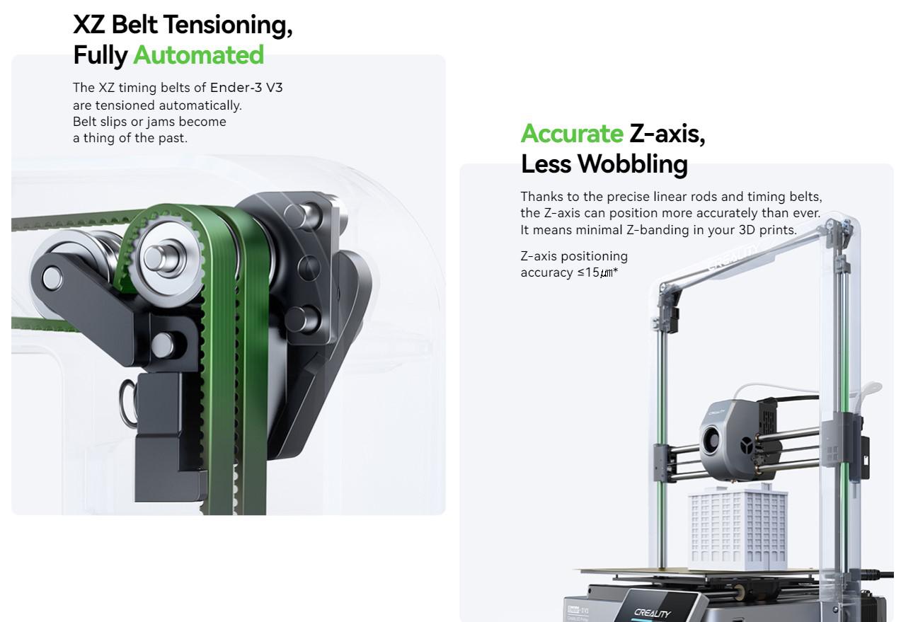 CREALITY ENDER-3 V3 3D PRINTER, Tehnologie: FDM, Volum printare: 220*220*250mm, - imagine 5